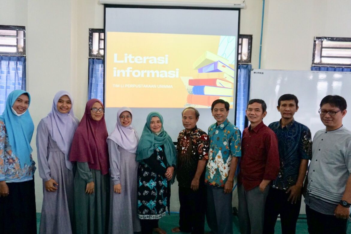 Pustakawan UIN Walisongo mengikuti Training of Trainner (ToT)  Literasi Informasi di UNIMMA