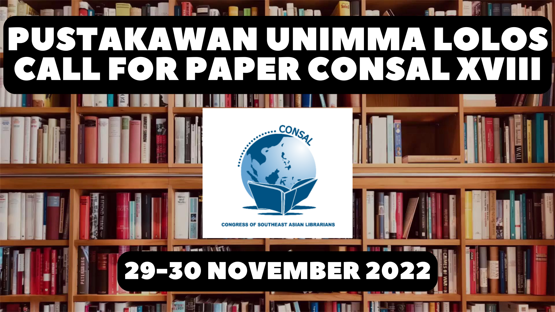 Pustakawan UNIMMA Lolos Call For Paper Consal XVII