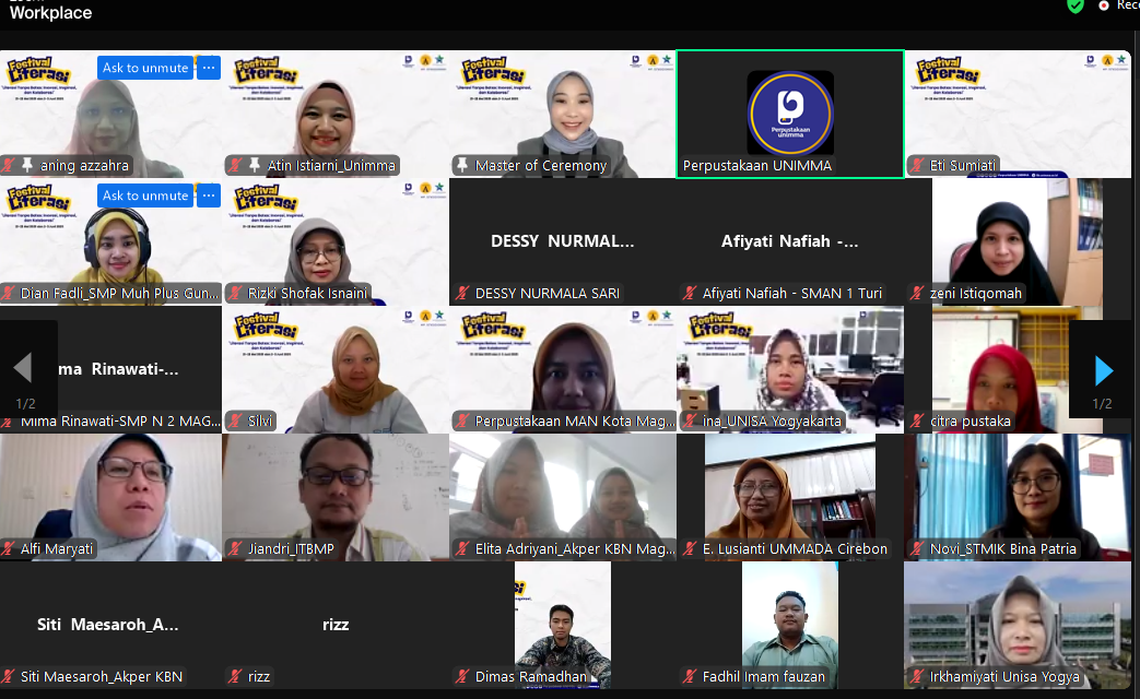 Festival Literasi 2025 “Literasi Tanpa Batas: Inovasi, Inspirasi, dan Kolaborasi”