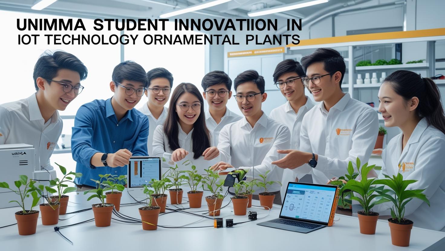 Inovasi Mahasiswa UNIMMA dalam Teknologi IoT untuk Tanaman Hias
