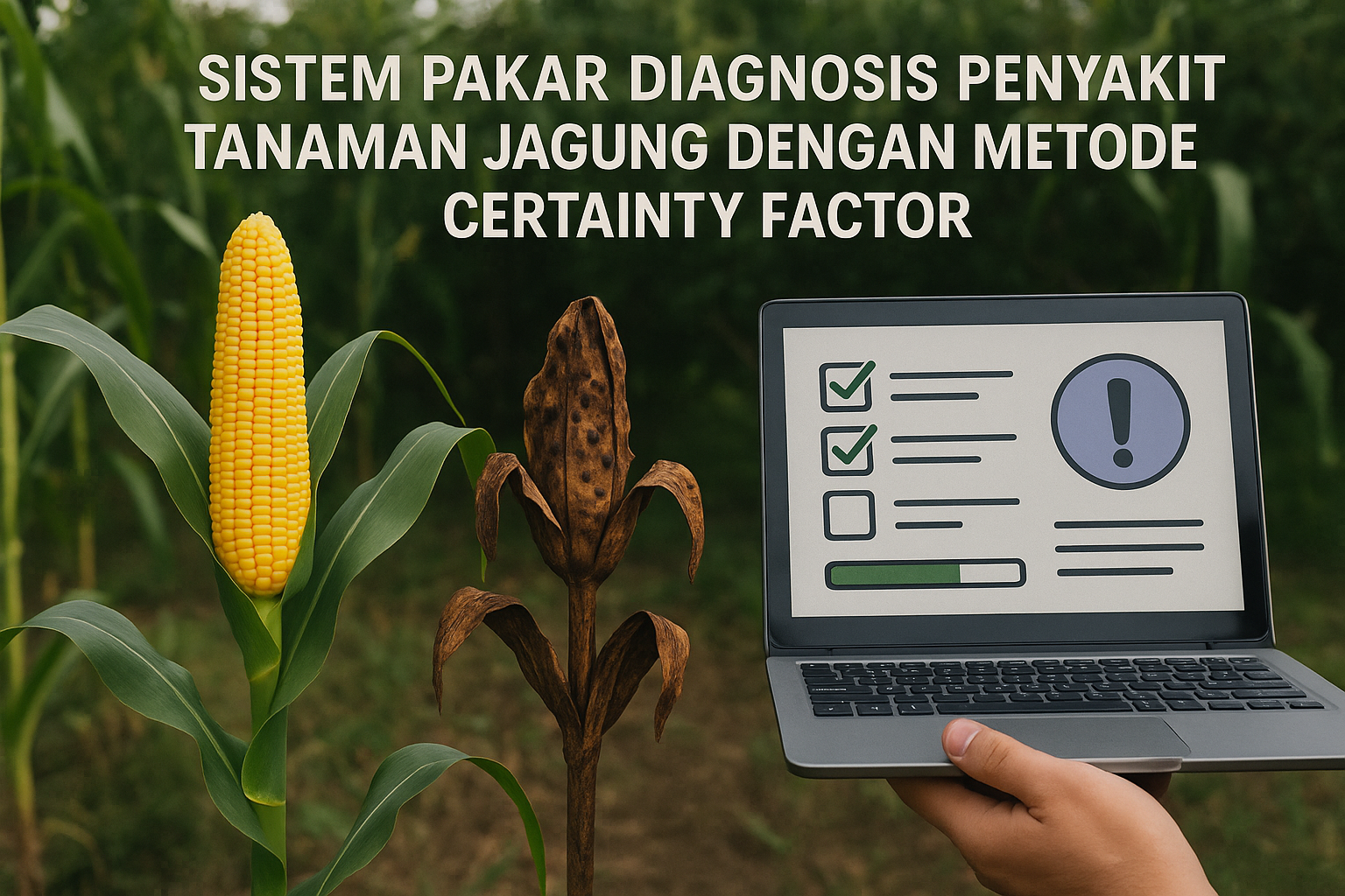 Diagnosis Mahasiswa UNIMMA terhadap Penyakit Tanaman Jagung dengan Metode Certainty Factor