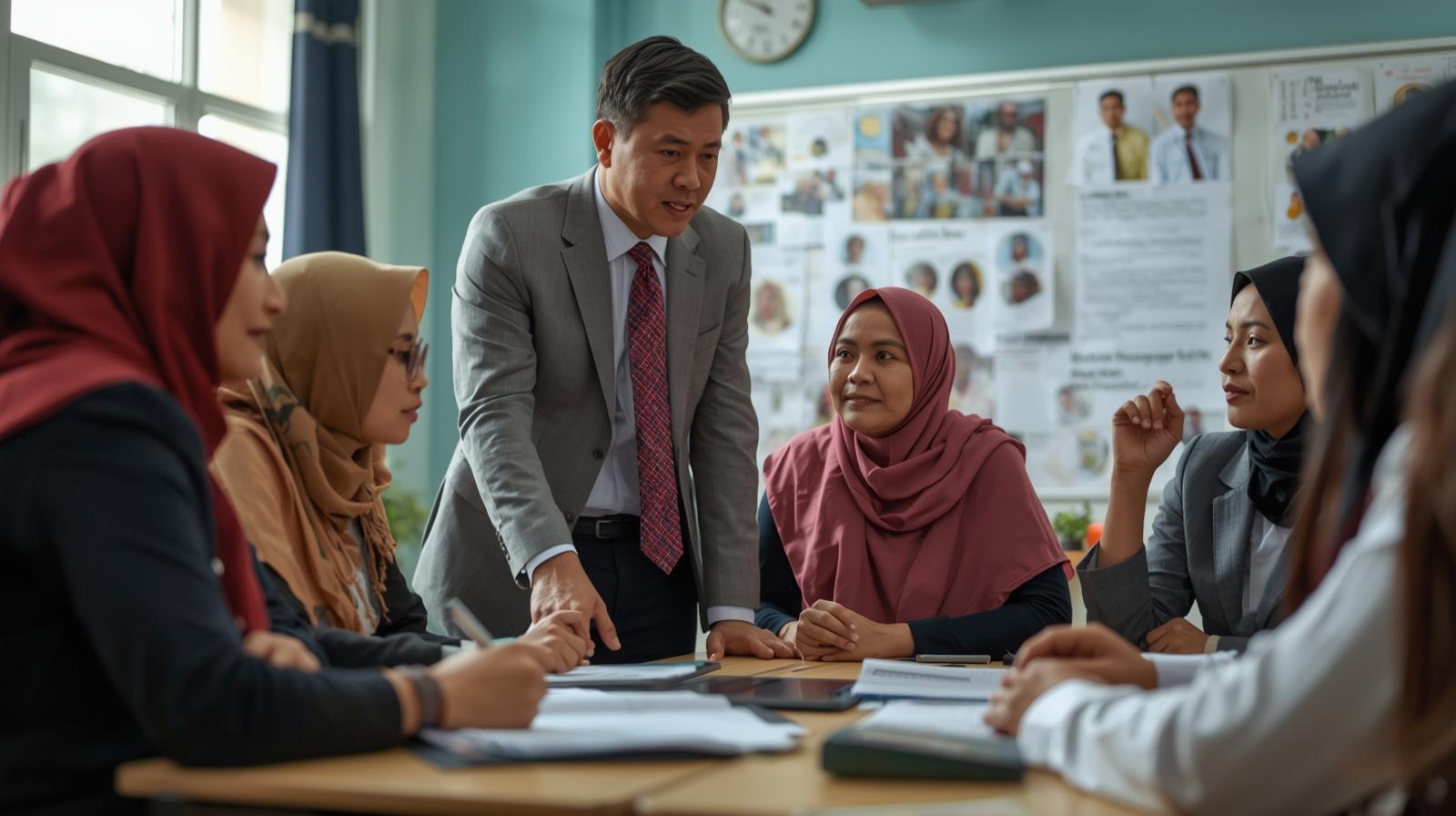 Manajemen Kepemimpinan Kepala Sekolah dalam Mengembangkan Mutu Guru di SMA Muhammadiyah 1 Muntilan