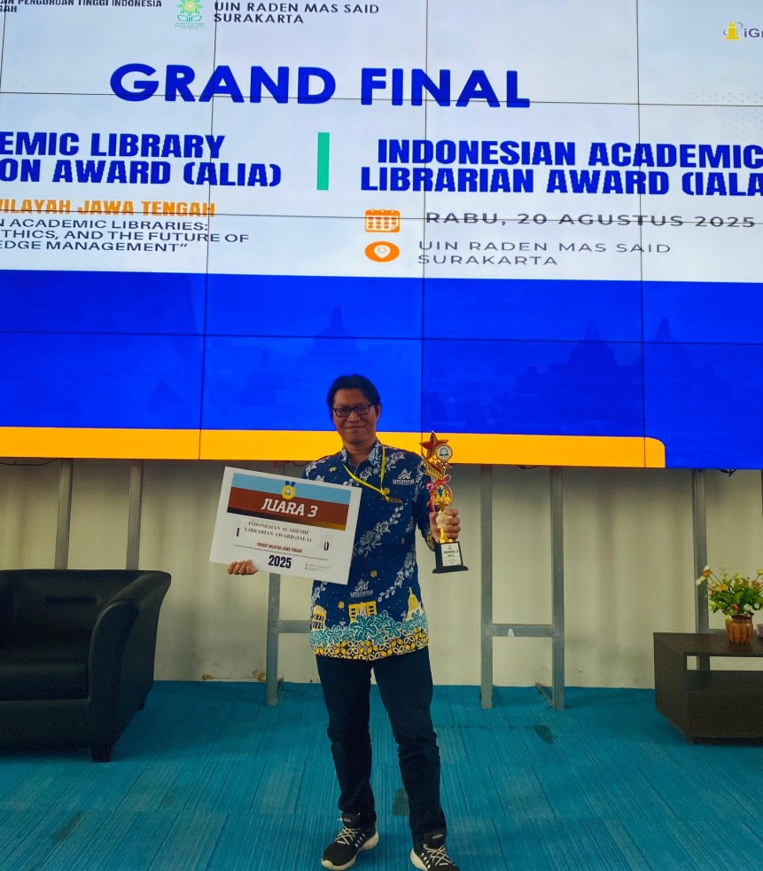 Pustakawan UNIMMA Meraih Juara Indonesian Academic Librarian Award (IALA) 2025