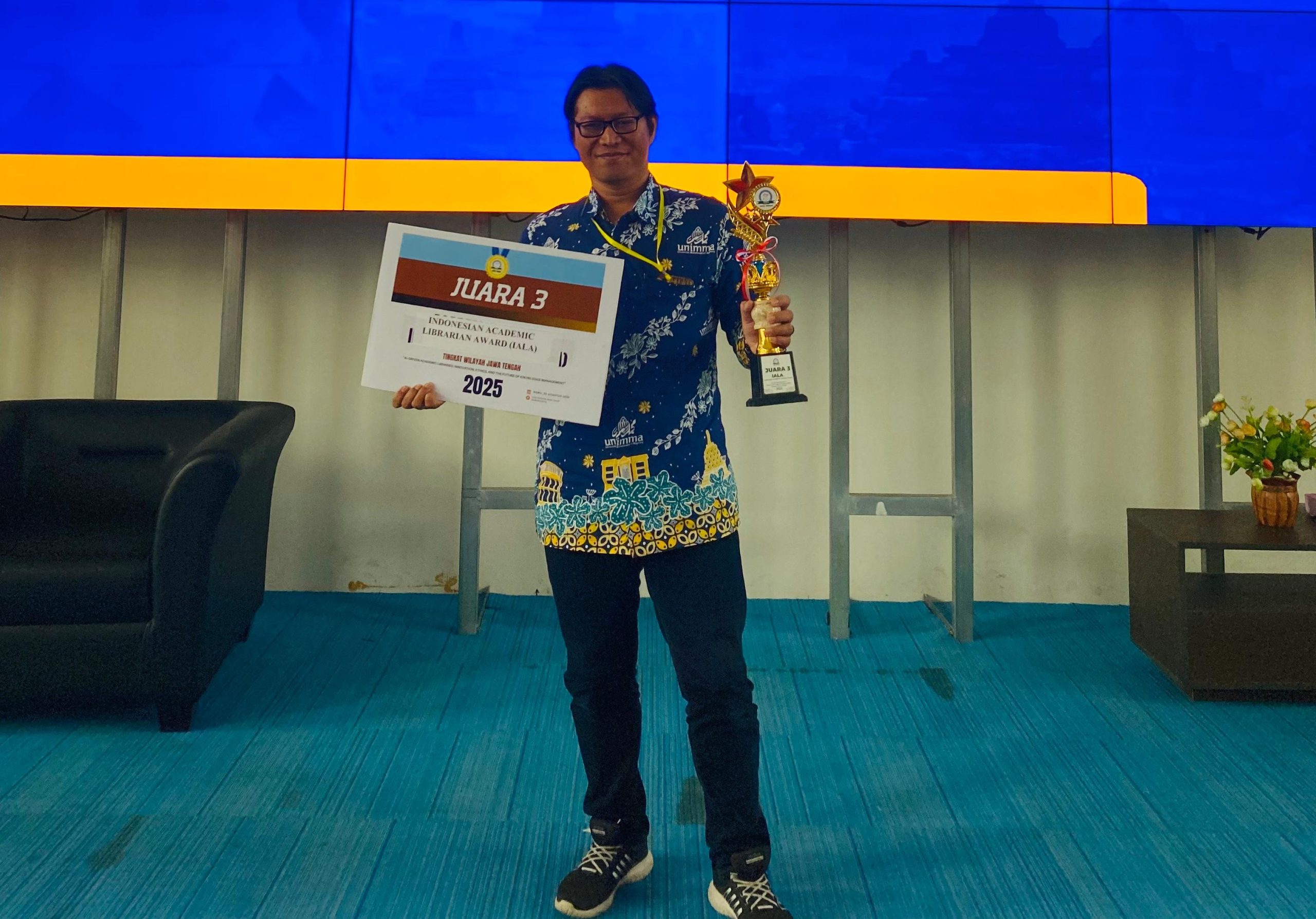 Pustakawan UNIMMA Meraih Juara Indonesian Academic Librarian Award (IALA) 2025