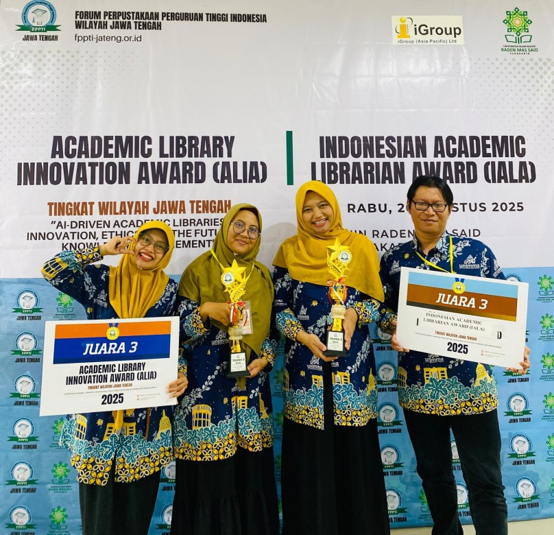 Perpustakaan UNIMMA Rebut 2 Gelar Juara IALA dan ALIA