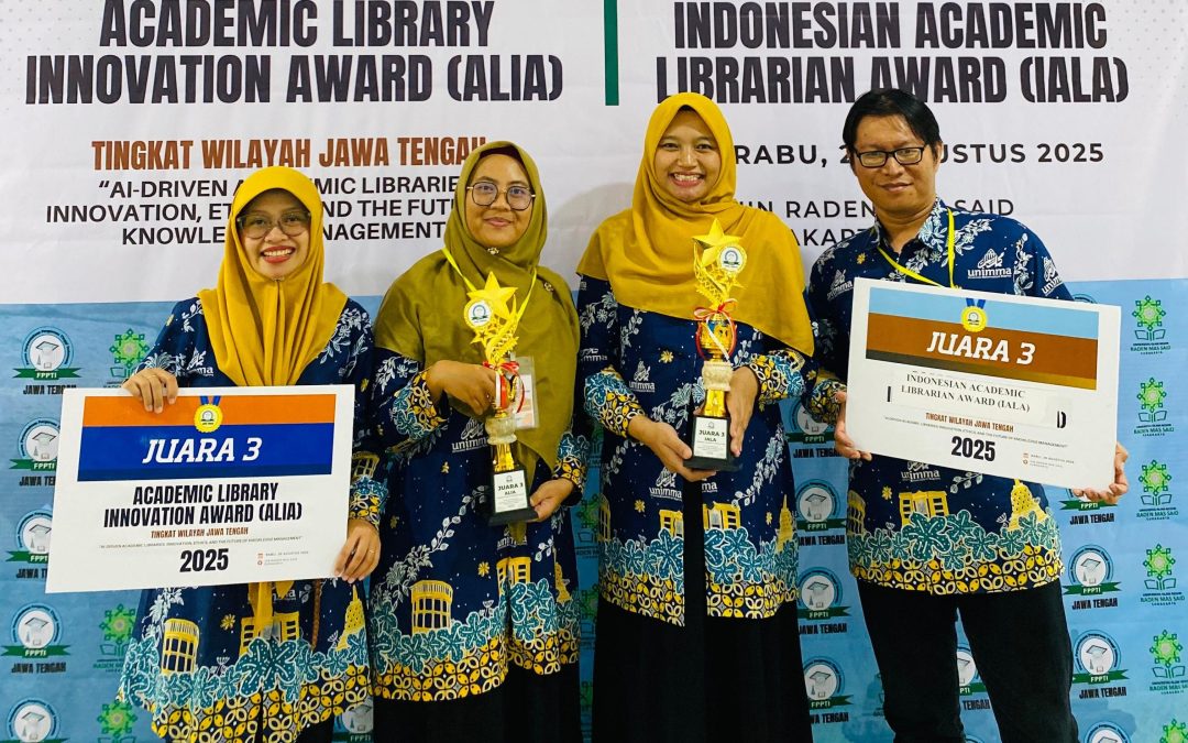 Perpustakaan UNIMMA Rebut 2 Gelar Juara IALA dan ALIA