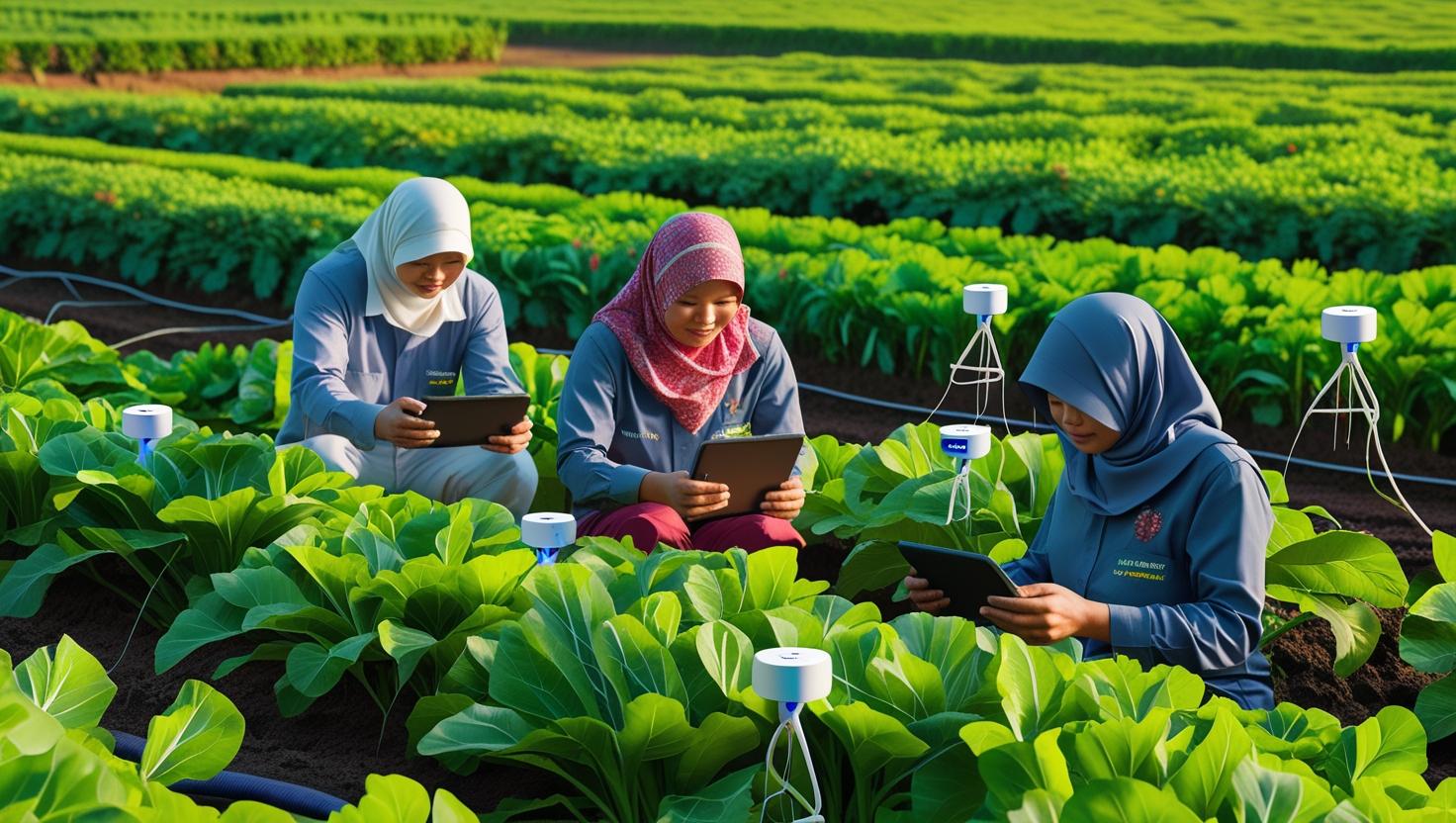 Teknologi IoT Bantu Petani Pakcoy Tingkatkan Hasil Panen dan Hemat Waktu