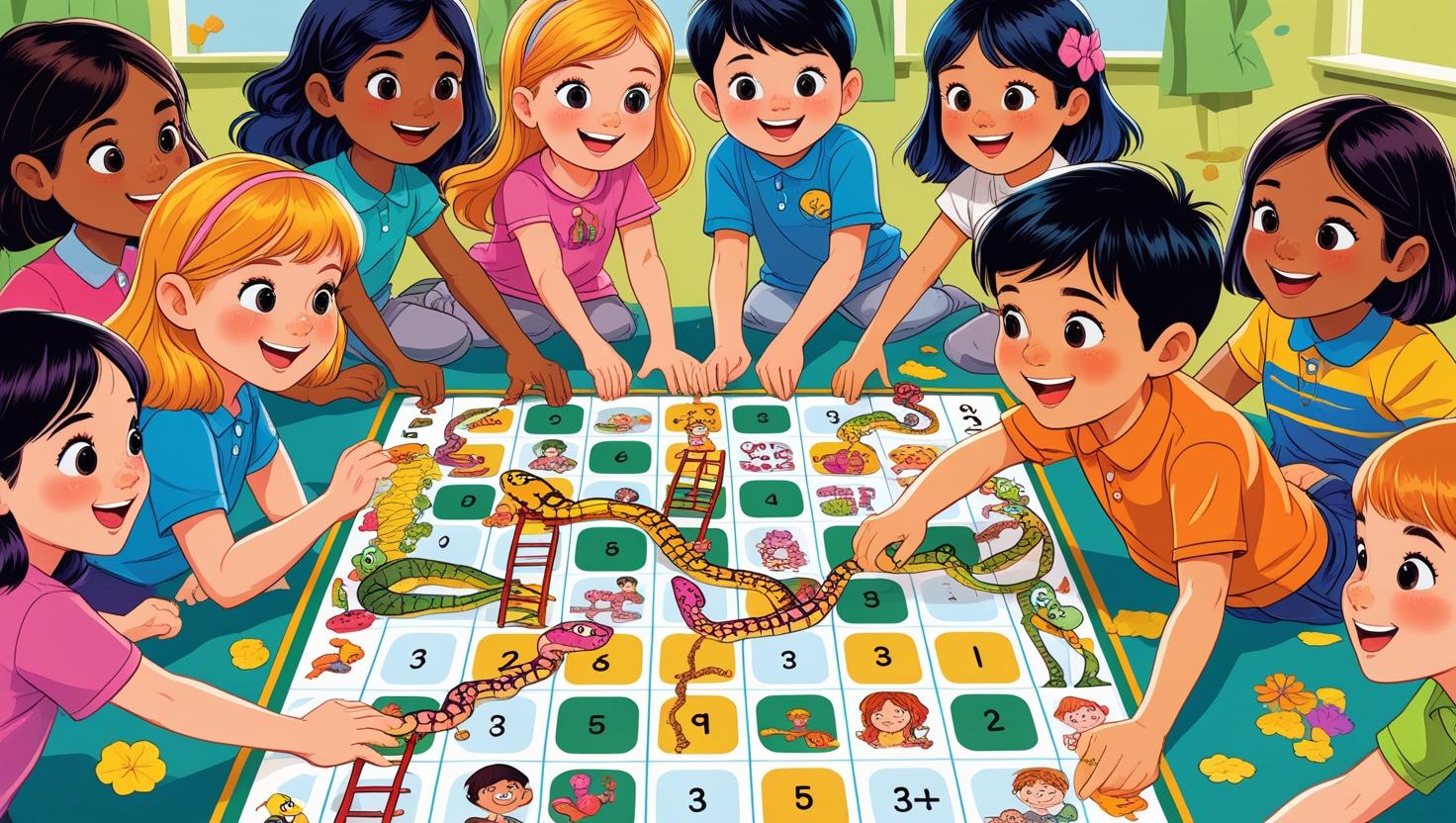 Belajar Matematika Sambil Bermain Ular Tangga Jadi Solusi Tingkatkan Kemampuan Hitung Anak SD