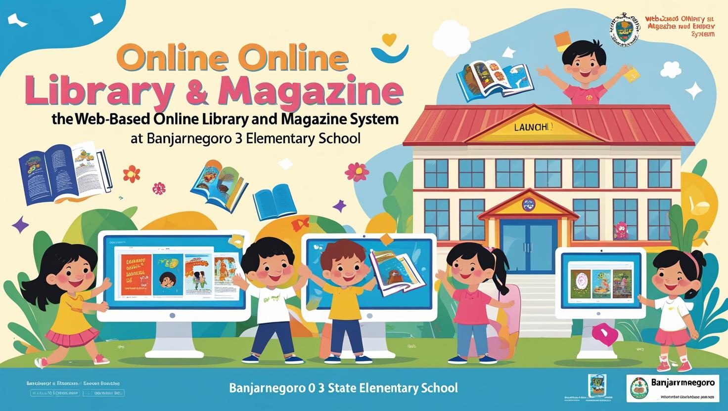 SD Negeri Banjarnegoro 3 Luncurkan Sistem Perpustakaan dan Mading Online Berbasis Web