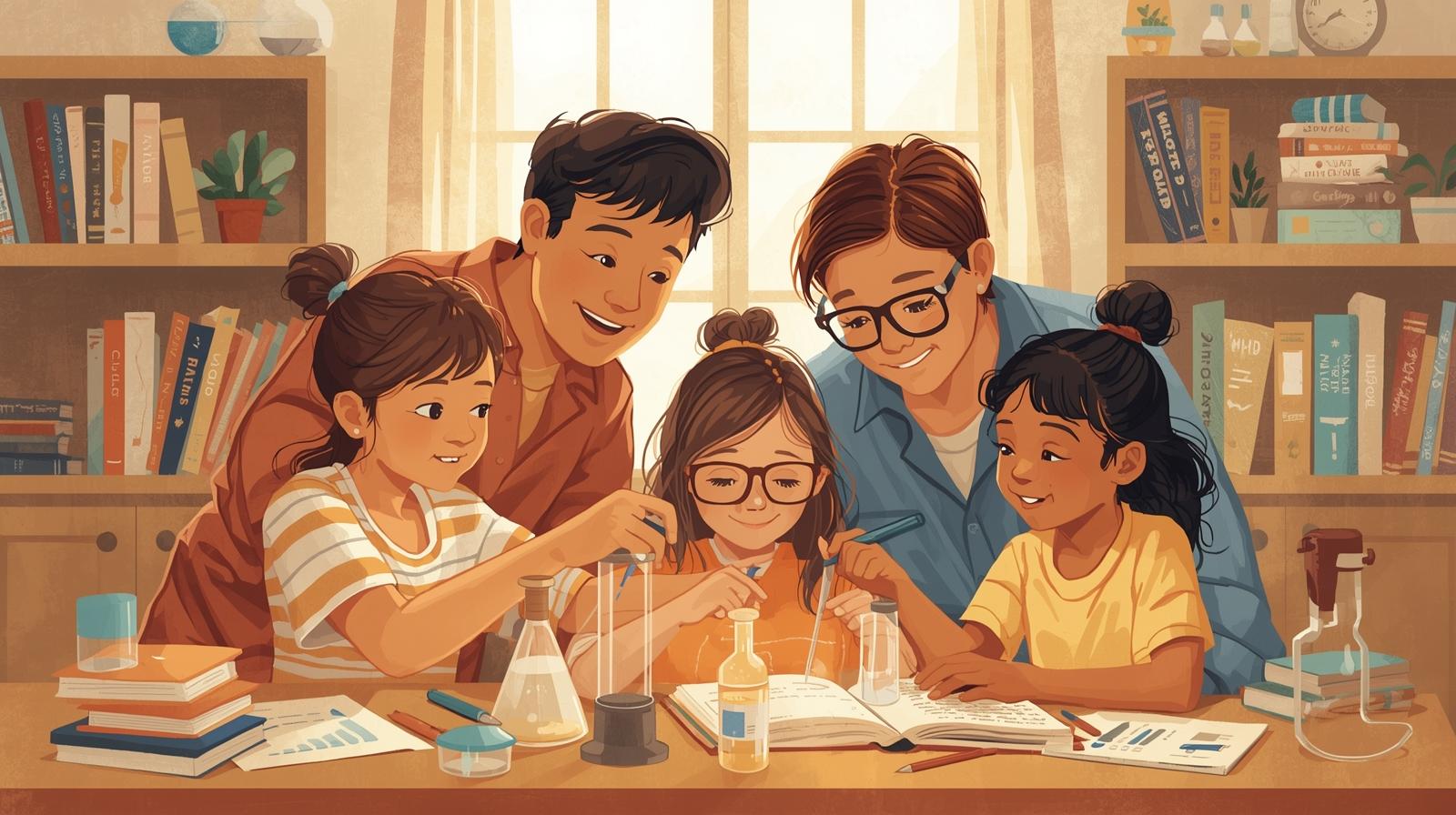 Dukungan Orang Tua Penentu Keberhasilan Belajar IPA Siswa SD