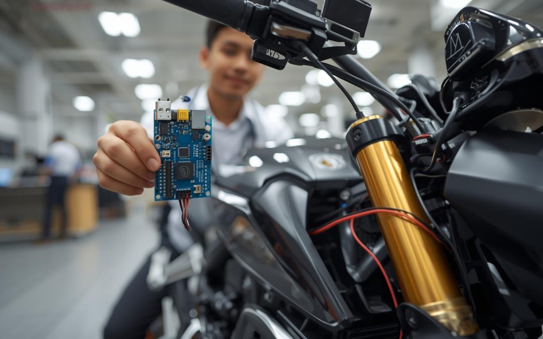 Inovasi Mahasiswa Magelang,Sistem Keamanan Sepeda Motor Berbasis Arduino