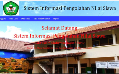 Sistem Informasi Pengolahan Nilai: Inovasi Mahasiswa untuk Sekolah di Lereng Sumbing
