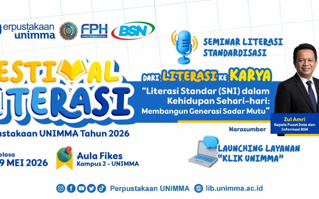 Seminar Standardisasi Literasi: Belajar SNI, Berkarya Lebih Berkualitas