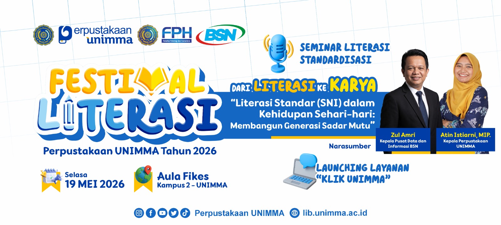 Seminar Standardisasi Literasi: Belajar SNI, Berkarya Lebih Berkualitas