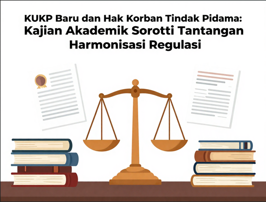 KUHP Baru dan Hak Korban Tindak Pidana: Kajian Akademik Soroti Tantangan Harmonisasi Regulasi