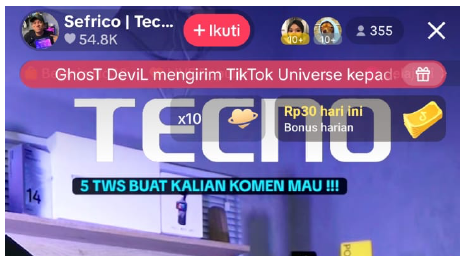 Strategi Komunikasi TikTok Live @Sefricotechno: Kunci Sukses Meningkatkan Penjualan di Era Digital