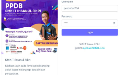 Inovasi PPDB Berbasis Web: Rancang Sistem Seleksi Siswa Lebih Objektif dengan ICONIX Process di SMKIT Ihsanul Fikri