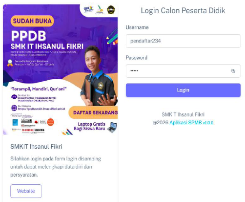 Inovasi PPDB Berbasis Web: Rancang Sistem Seleksi Siswa Lebih Objektif dengan ICONIX Process di SMKIT Ihsanul Fikri