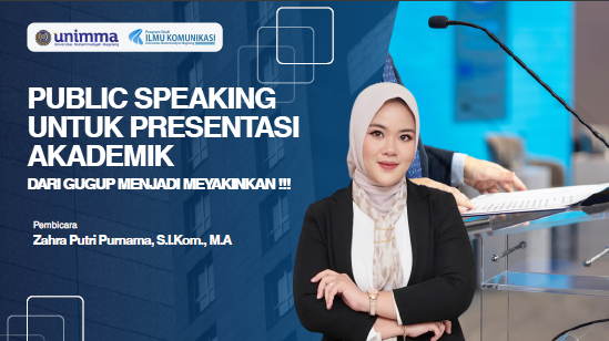 Library Class Meriahkan Festival Literasi Perpustakaan UNIMMA dengan Materi Public Speaking yang Inspiratif