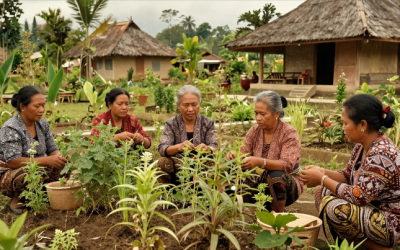 Perempuan Desa Jadi Penjaga Kearifan Herbal: Riset Ungkap Faktor yang Mendorong Penggunaan Tanaman Obat di Temanggung