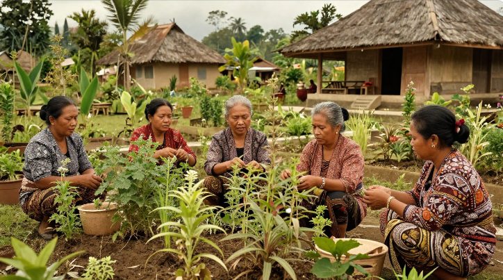 Perempuan Desa Jadi Penjaga Kearifan Herbal: Riset Ungkap Faktor yang Mendorong Penggunaan Tanaman Obat di Temanggung