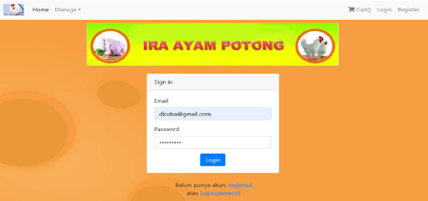 Sistem Pemesanan Ayam Potong Berbasis Web Dorong Transformasi Digital UMKM di Tegalrejo