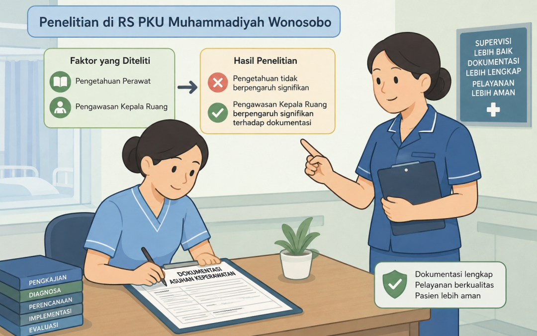 Penelitian Ungkap Faktor Penentu Kelengkapan Dokumentasi Keperawatan di RS PKU Muhammadiyah Wonosobo