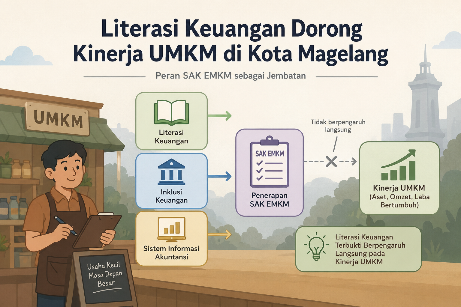 Riset Ungkap Literasi Keuangan Jadi Kunci Peningkatan Kinerja UMKM di Kota Magelang
