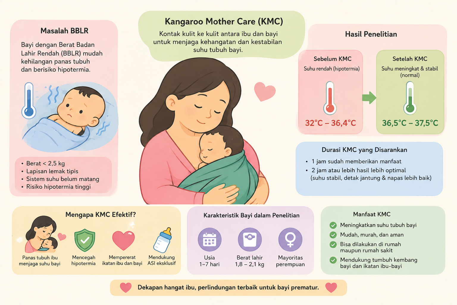 Sentuhan Kehangatan Ibu: Mengapa Perawatan Metode Kanguru Jadi Penyelamat Utama Bayi Lahir Prematur?