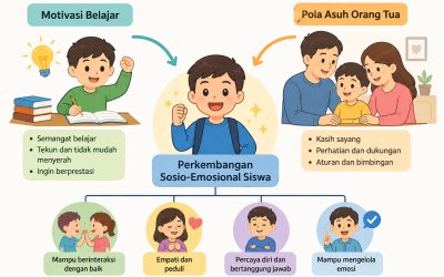 Motivasi Belajar dan Pola Asuh Orang Tua Berpengaruh terhadap Perkembangan Sosio-Emosional Siswa SD