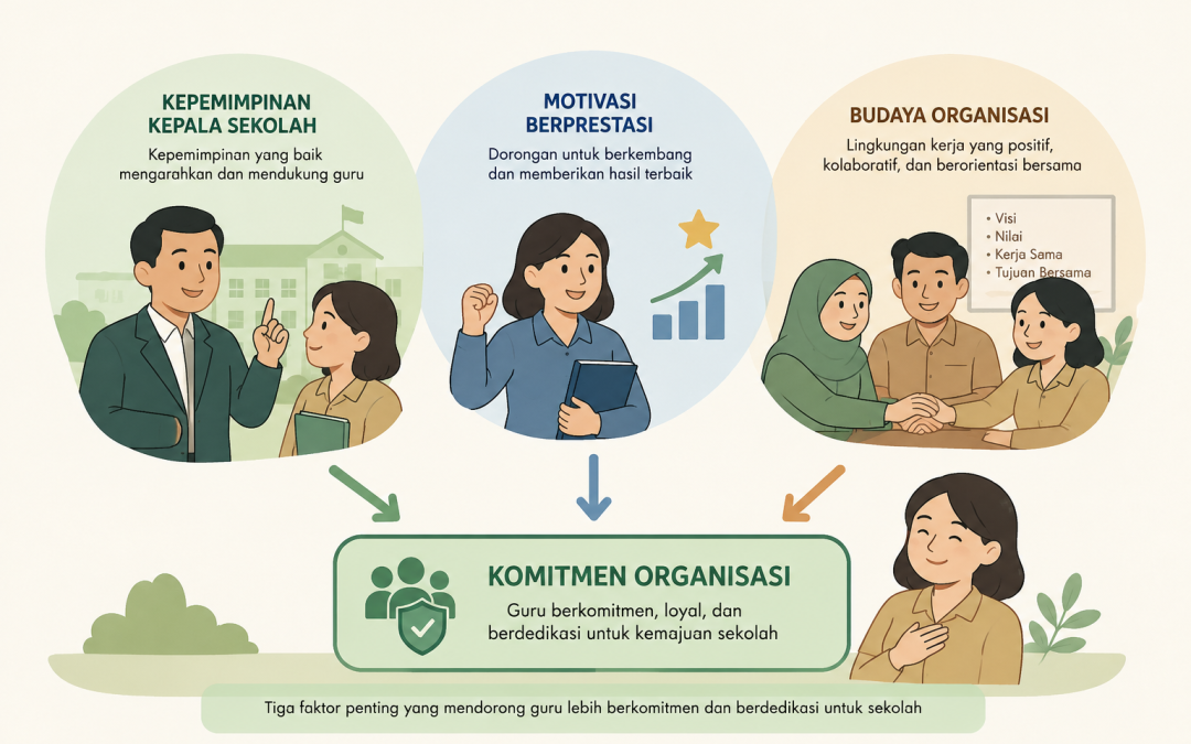 Kepemimpinan Kepala Sekolah Jadi Penentu Komitmen Guru, Penelitian Ungkap Tiga Faktor Utama
