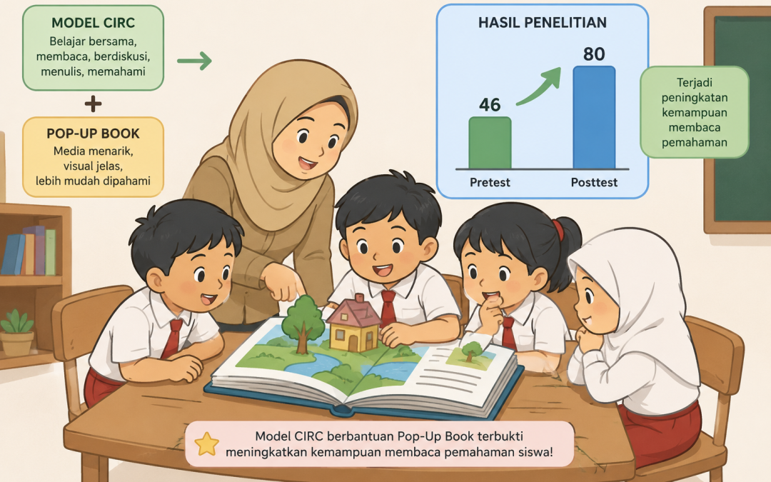 Kemampuan Membaca Siswa Naik Drastis Berkat Model CIRC dan Media Pop-Up Book