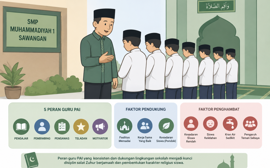 Bukan Sekadar Ajakan: Strategi Ampuh Guru PAI Bangkitkan Kedisiplinan Salat Berjamaah Siswa