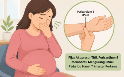 Pijat Akupresur Titik Pericardium 6 Efektif Redakan Mual pada Ibu Hamil Trimester Pertama