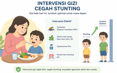 Intervensi Gizi Berbasis PMT dan Zinc Dinilai Efektif Cegah Stunting