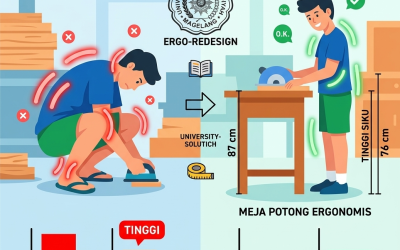Solusi Ergonomi Industri Mebel: Mengapa Postur Kerja Mampu Dongkrak Produktivitas Karyawan?