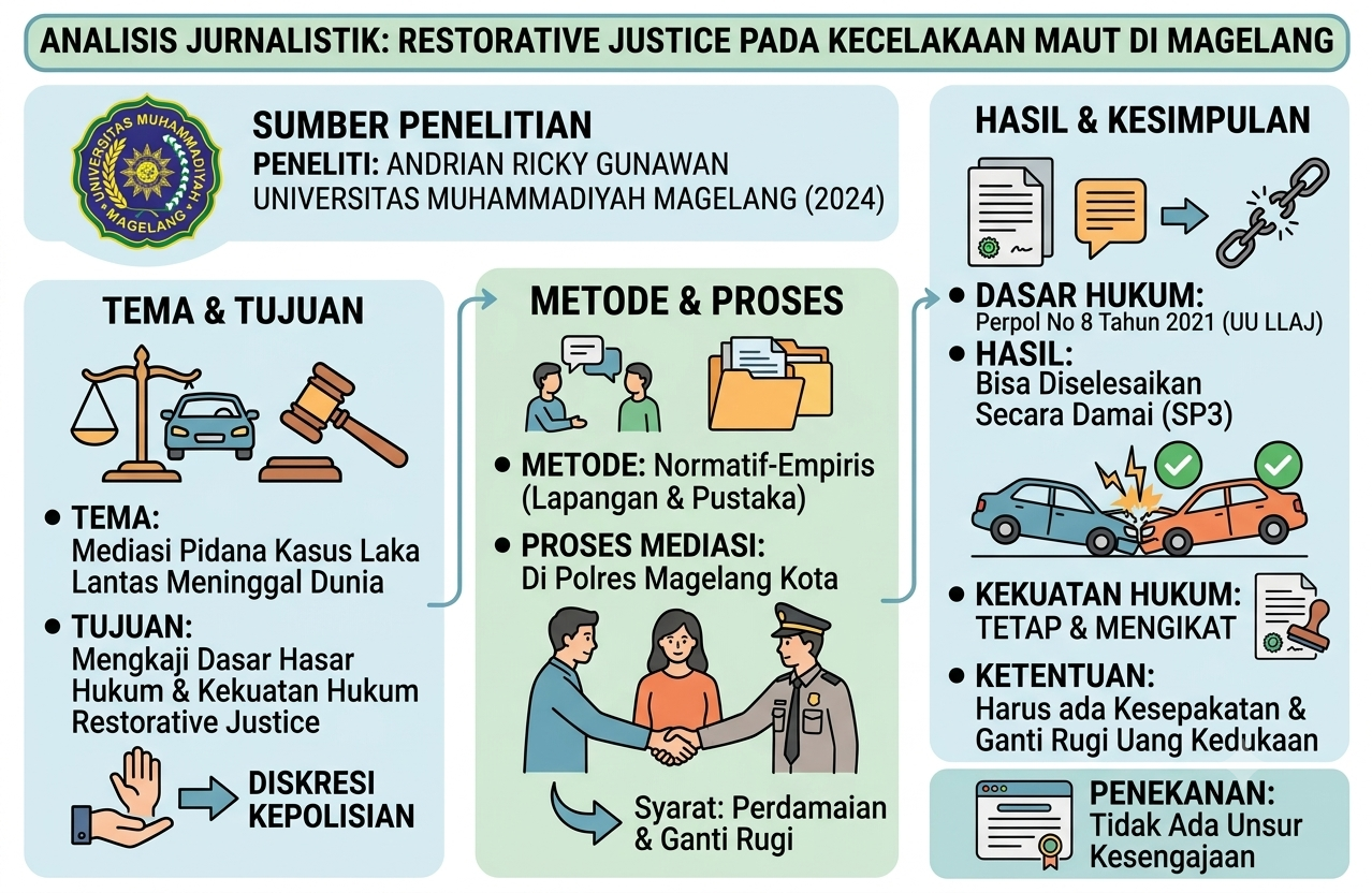 Mengurai Dilema Restorative Justice Pada Kasus Kecelakaan Maut di Magelang