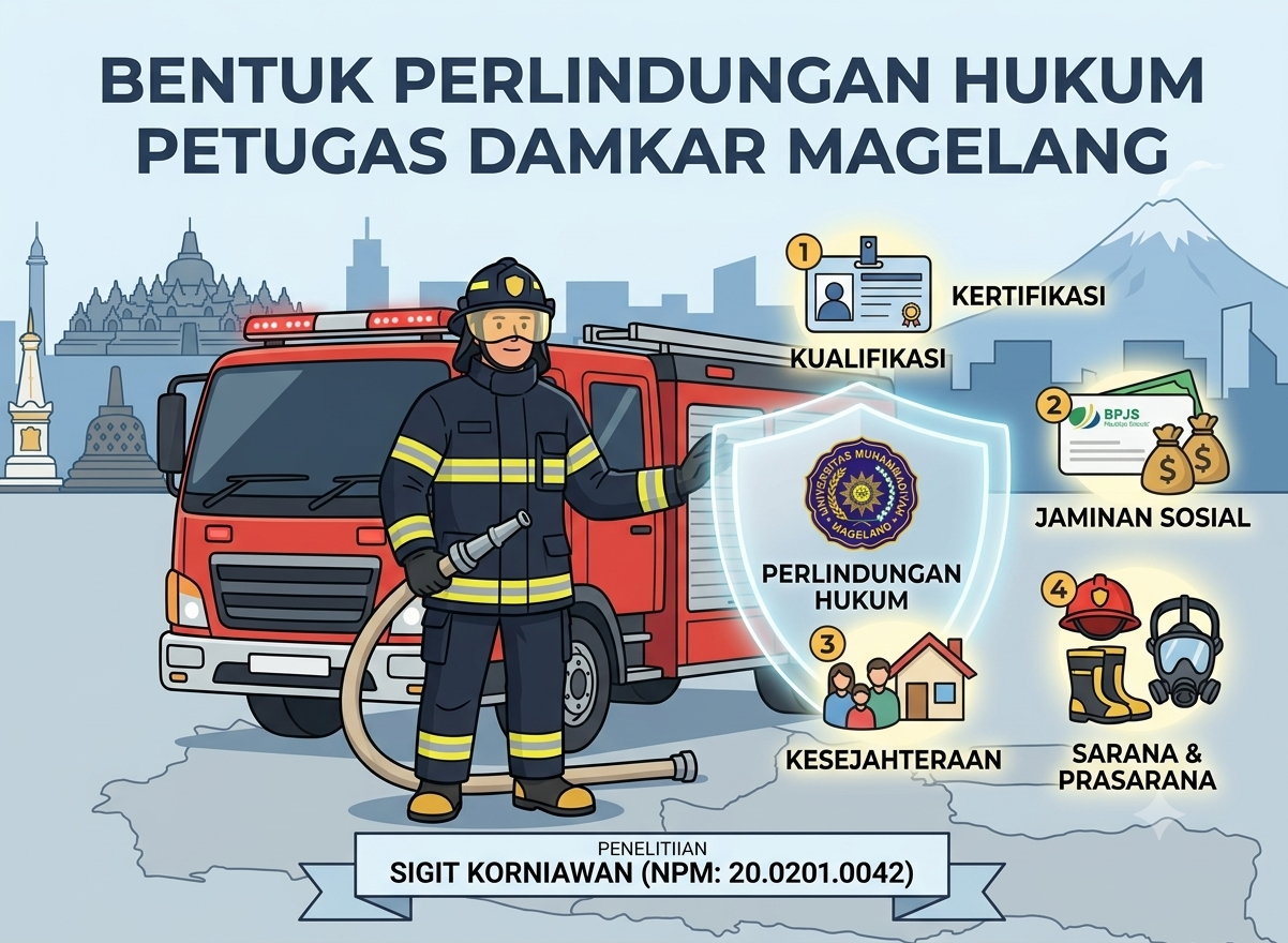Menaruh Nyawa di Barisan Terdepan: Menelisik Benteng Perlindungan Hukum Pemadam Kebakaran Magelang