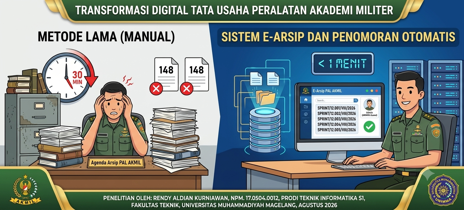 Solusi Digital TU PAL Akmil: Pangkas Waktu Cari Arsip Hingga Bawah Satu Menit