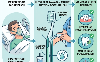 Terbukti Efektif, Penggunaan Suction Toothbrush Pangkas Risiko Infeksi Paru Pasien Kritis di ICU