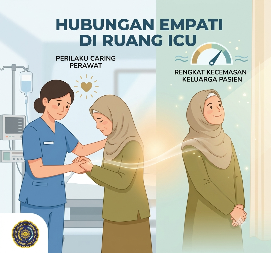 Sentuhan Empati di Ruang Kritis: Sikap Caring Perawat Terbukti Ampuh Redam Kecemasan Keluarga Pasien ICU