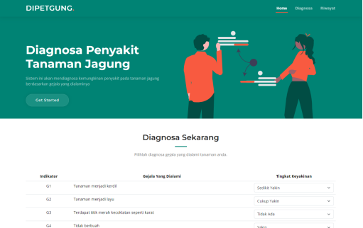 Sistem Pakar Diagnosis Penyakit Jagung Berbasis Certainty Factor, Bantu Petani Tingkatkan Akurasi Deteksi