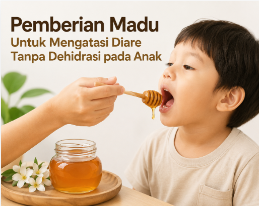 Khasiat Madu untuk Anak Diare Tanpa Dehidrasi, Studi Tunjukkan Hasil Menjanjikan