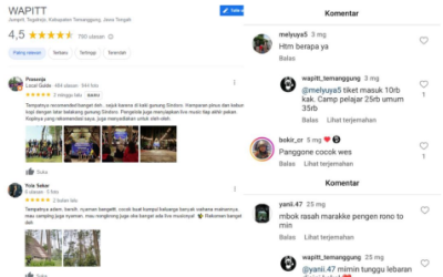 Strategi E-WOM Dongkrak Wisata Wapitt: Riset Ungkap Peran Ulasan Digital dalam Lonjakan Pengunjung