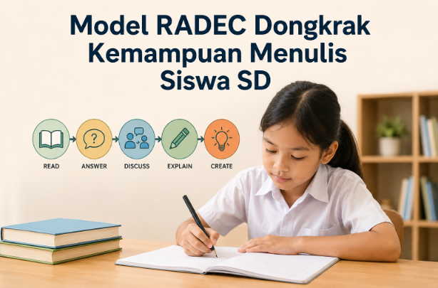 Model RADEC Dongkrak Kemampuan Menulis Siswa SD di Magelang, Nilai Naik Signifikan