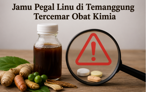 Jamu Pegal Linu di Temanggung Tercemar Obat Kimia, Penelitian Temukan Kandungan Diklofenak