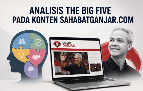 Citra Ganjar Pranowo Dibangun Lewat Strategi “Big Five” di SahabatGanjar.com