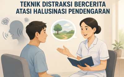 Teknik Distraksi Bercerita Efektif Atasi Halusinasi Pendengaran, Studi Ungkap Hasil Positif