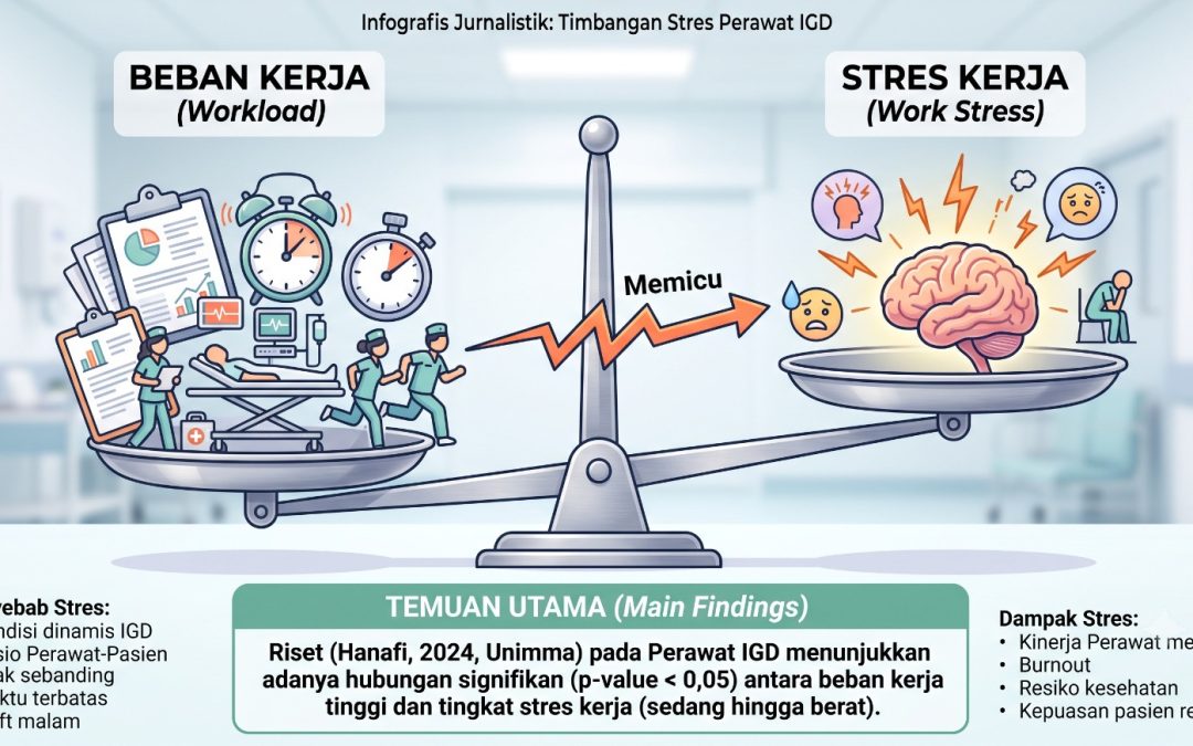 Mengurai Tekanan di Garda Terdepan: Mengapa Beban Kerja Perawat IGD Memicu Stres Akut?