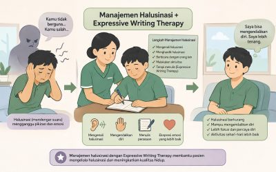 Penelitian di RSJ Dr. Soerojo Magelang: Terapi Menulis Efektif Membantu Pasien Halusinasi Mengendalikan Gangguan Persepsi